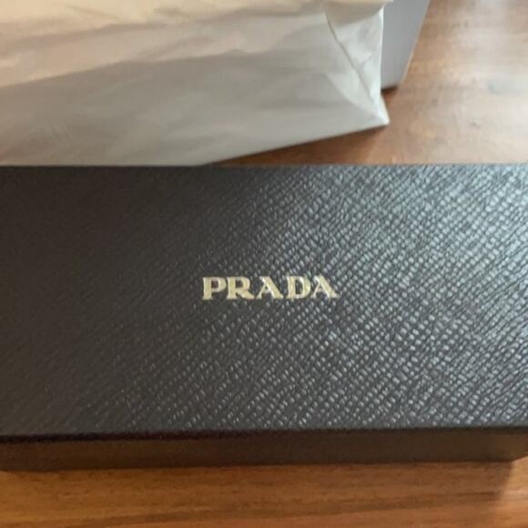 Prada 61mm Oval Sunglasses Black main image 9